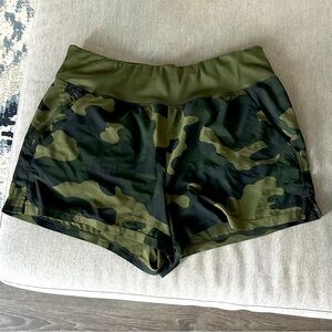 ALL IN MOTION CAMOFLAUGE SHORTS